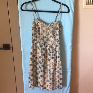 Anthropologie Spaghetti Strap Dress W/ Pockets